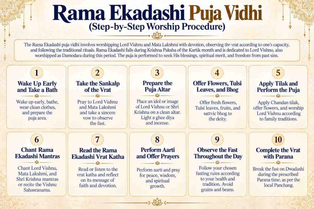 rama ekadashi puja vidhi